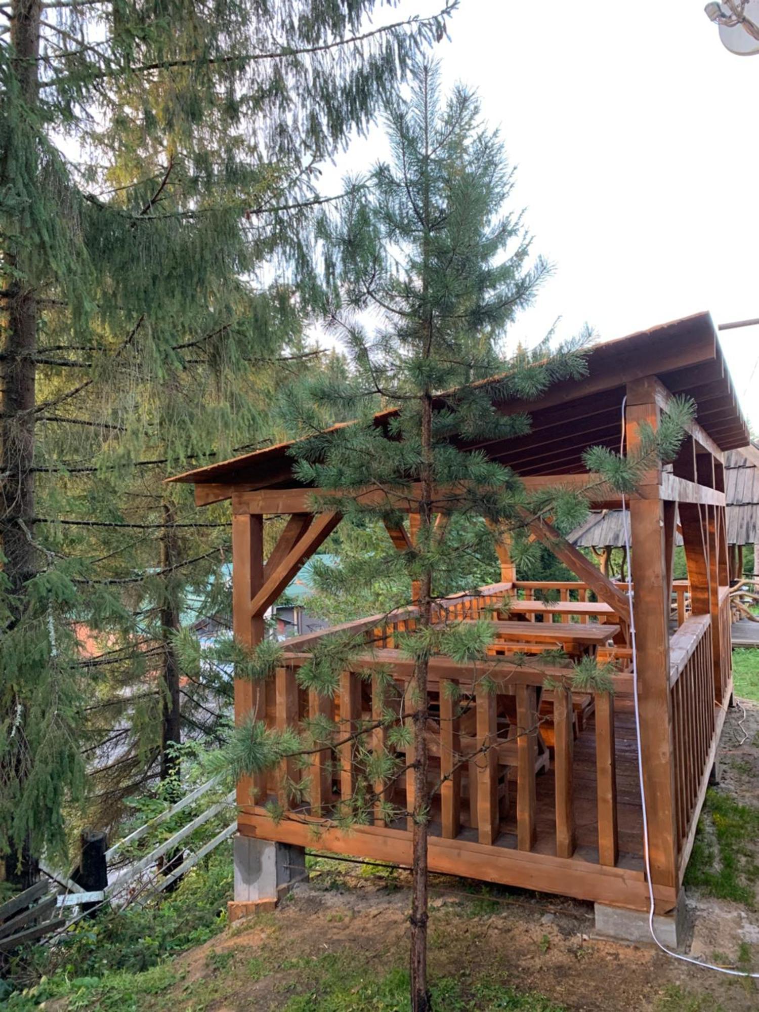 Hotel Novoe Shale Yablunytsya Exterior foto